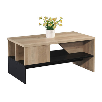 Coffee table Naya pakoworld natural-anthracite 93x46x43cm