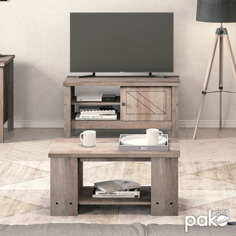 Coffee table Tara pakoworld rustic oak 90x46x43cm