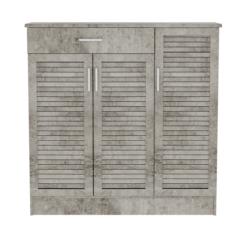 Shoe cabinet Sante pakoworld 30 pairs antique anthracite 120x37x123cm