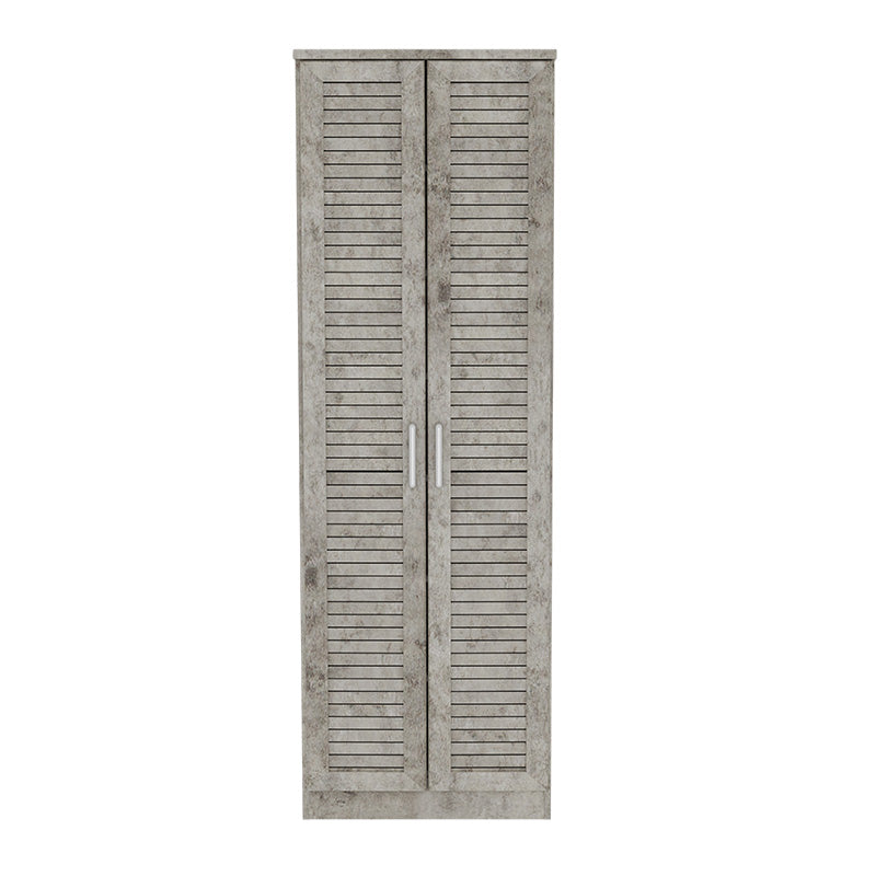 Shoe cabinet Sante pakoworld 21 pairs dark antique anthracite 60x37x183cm