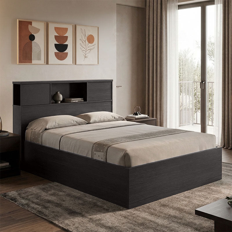 Bed Olympus in wenge color 120x200cm