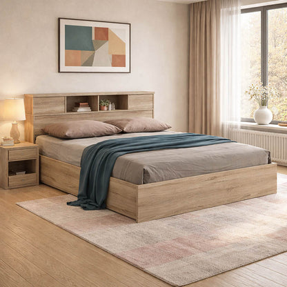 Double bed Olympus in sonoma colour 160x200