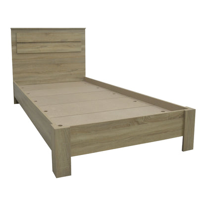 Bed Olympus pakoworld in light oak colour 100x200
