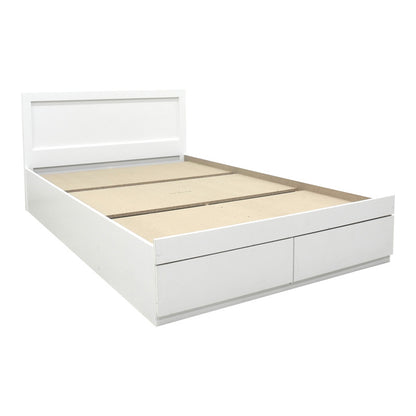 Bed Olympus with drawer in white color 100x200cm