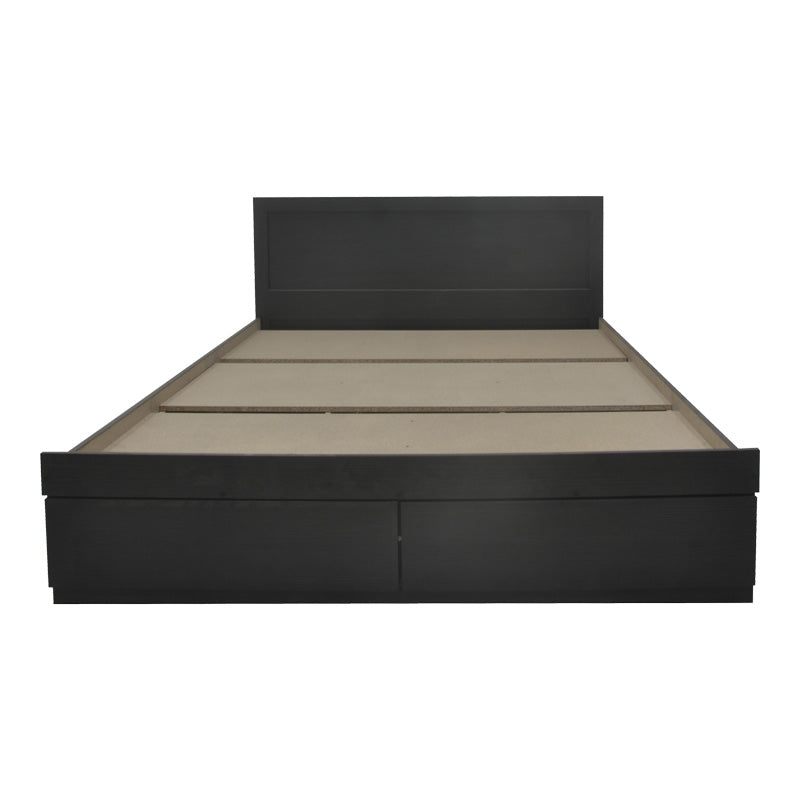 Bed Olympus with drawer in wenge color 150x200cm