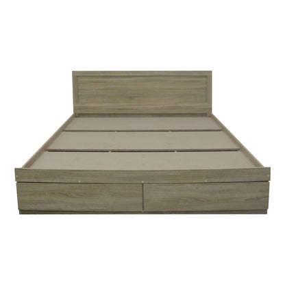 Bed Olympus with drawer in sonoma color 160x200cm