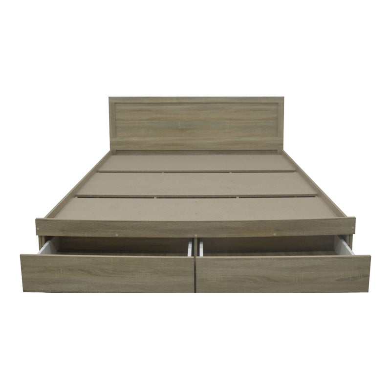 Bed Olympus with drawer in sonoma color 160x200cm