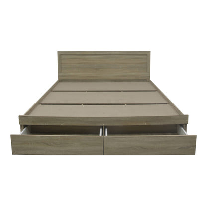 Bed Olympus with drawer in sonoma color 160x200cm