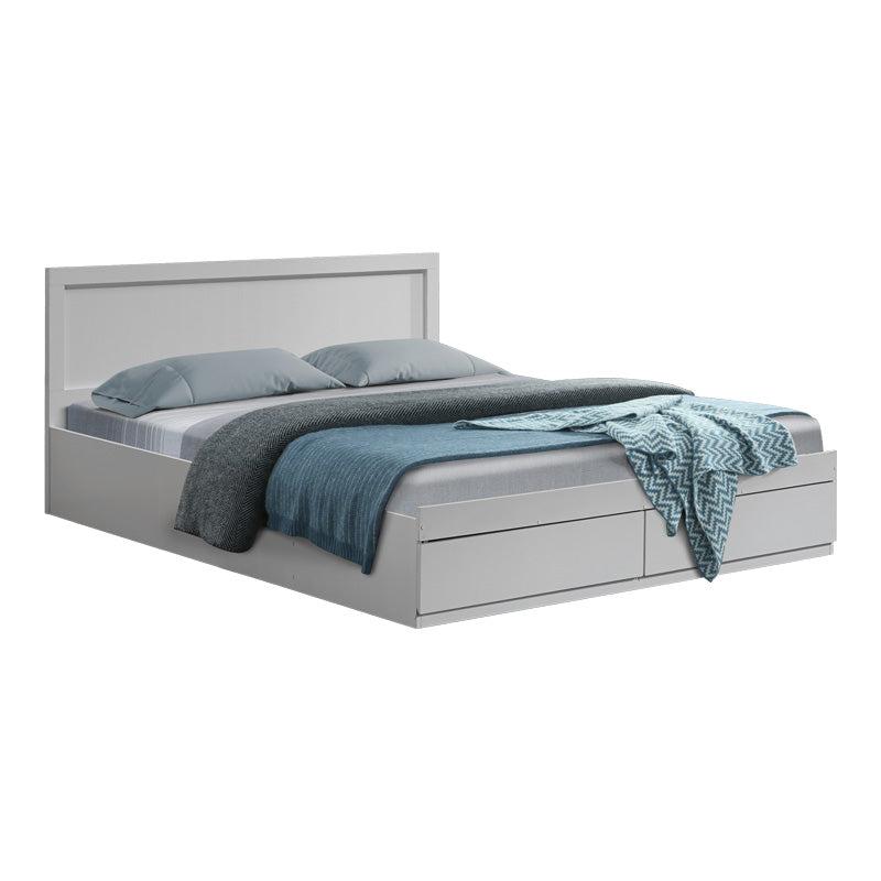 Bed Olympus with drawer in white color 160x200cm