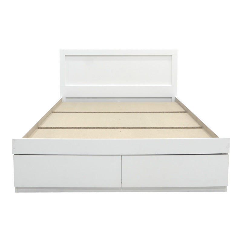 Bed Olympus with drawer in white color 160x200cm