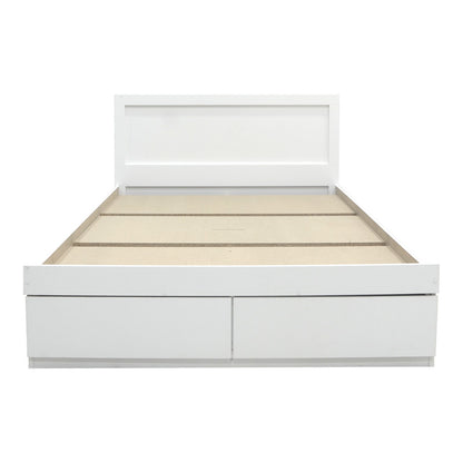 Bed Olympus with drawer in white color 160x200cm