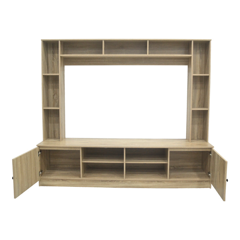Tv set Ambera sonoma color 200x40x171.5cm