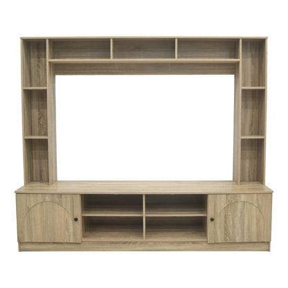 Tv set Ambera sonoma color 200x40x171.5cm