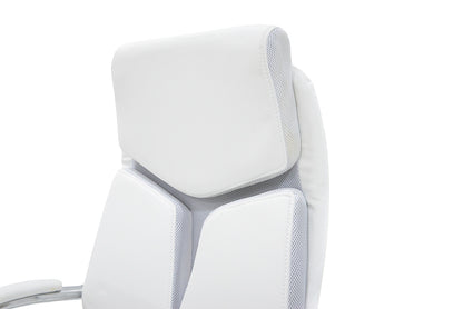 Manager office chair Shark pakoworld with PU white-grey colour