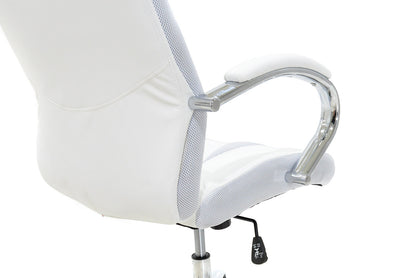 Manager office chair Shark pakoworld with PU white-grey colour