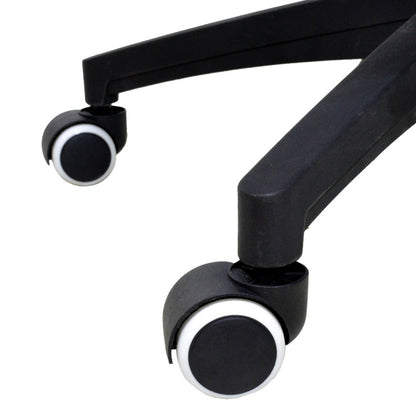 Manager office chair Momentum Bucket pakoworld with black mesh fabric and black pu