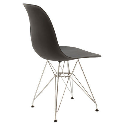 Chair Adelle pakoworld PP black-inox leg