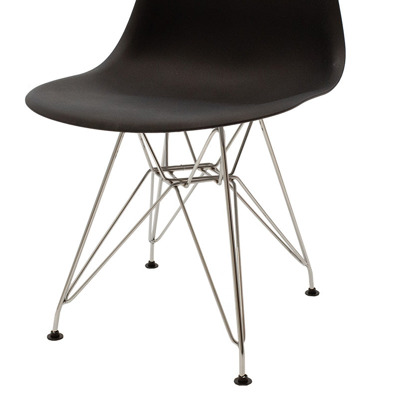 Chair Adelle pakoworld PP black-inox leg