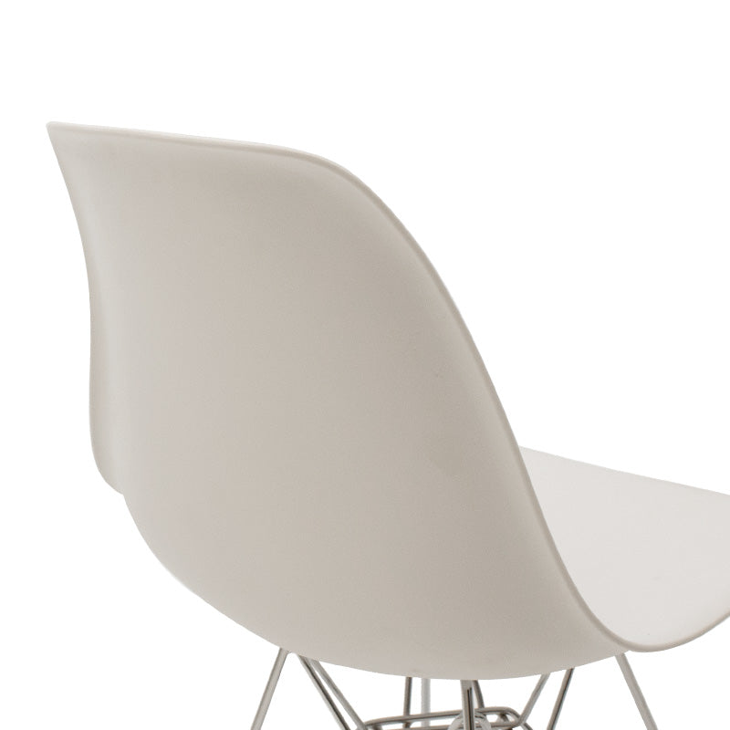 Chair Adelle pakoworld PP white-inox leg