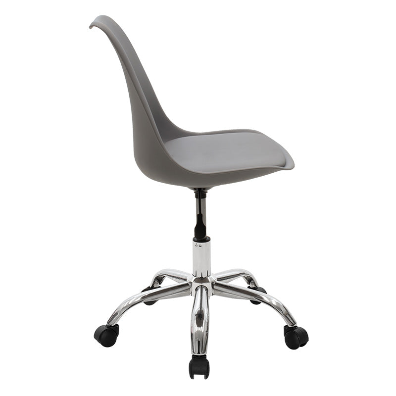 Office chair Gaston II pakoworld PP-PU grey