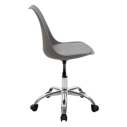 Office chair Gaston II pakoworld PP-PU grey