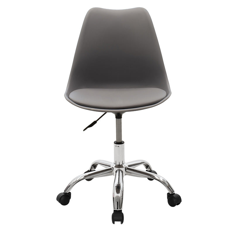 Office chair Gaston II pakoworld PP-PU grey
