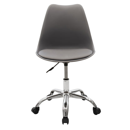 Office chair Gaston II pakoworld PP-PU grey