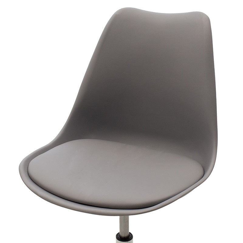 Office chair Gaston II pakoworld PP-PU grey