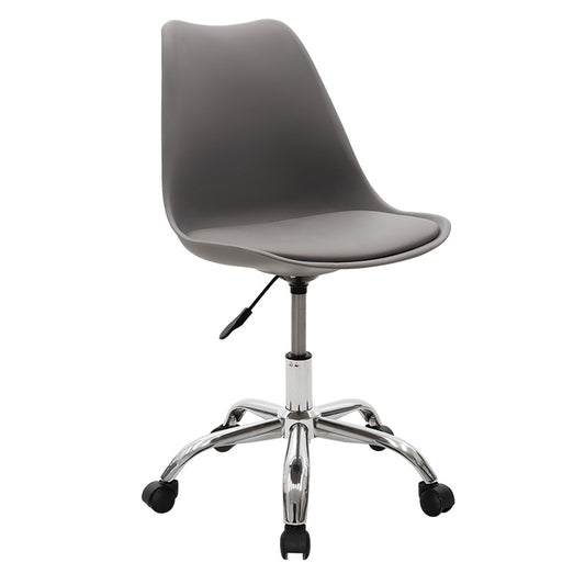 Office chair Gaston II pakoworld PP-PU grey