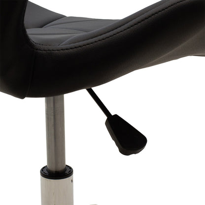 Office chair Frea II pakoworld with PU in black color