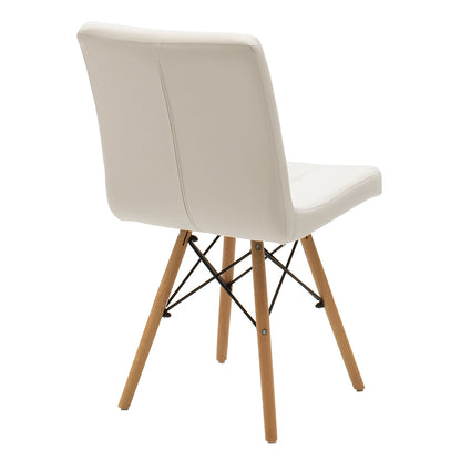 Chair Cian II pakoworld PU white-oak leg