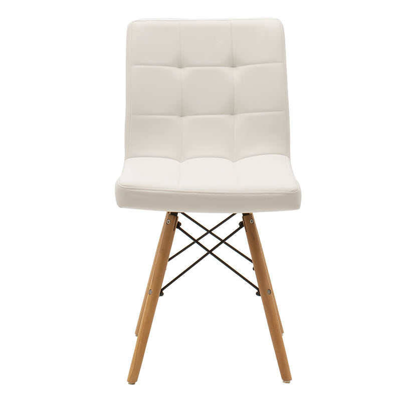 Chair Cian II pakoworld PU white-oak leg