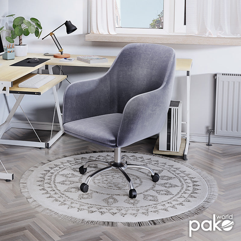 Office chair Xever pakoworld velvet grey
