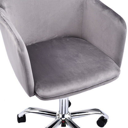 Office chair Xever pakoworld velvet grey