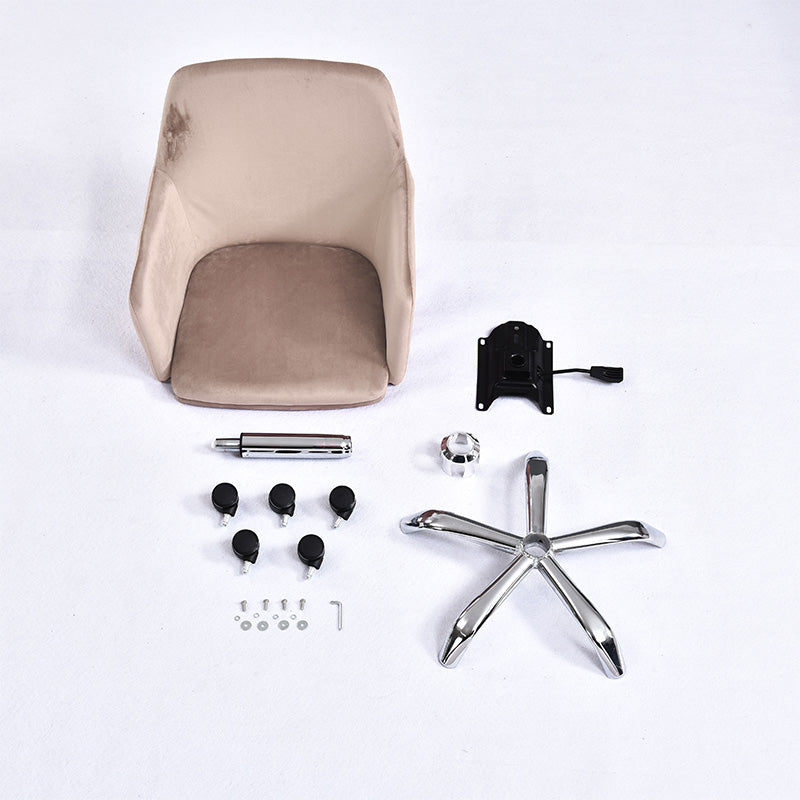 Office chair Xever pakoworld pink velvet