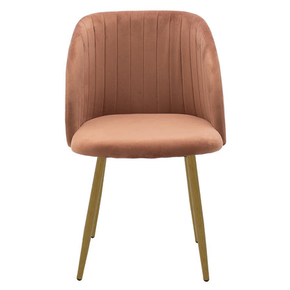 Armchair Oasis pakoworld velvet rotten apple-natural legs