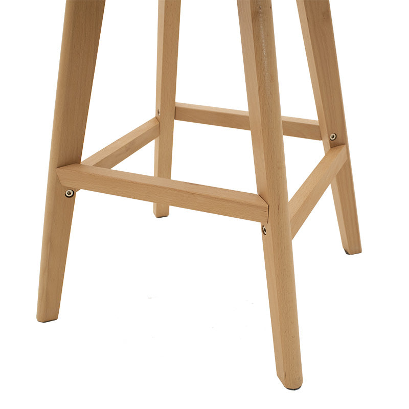 Bar stool Gaston pakoworld PP-PU black