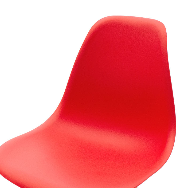 Chair Julita pakoworld PP red-oak leg