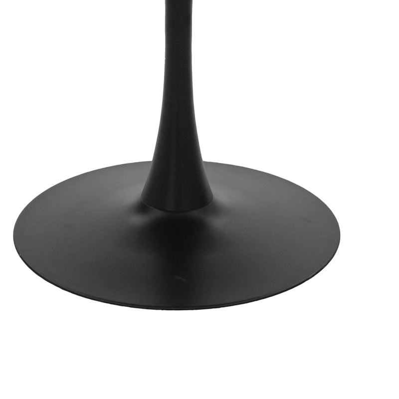 Dining table Balou I pakoworld MDF marble black D120x75cm