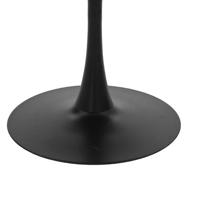 Dining table Balou I pakoworld MDF marble black D120x75cm