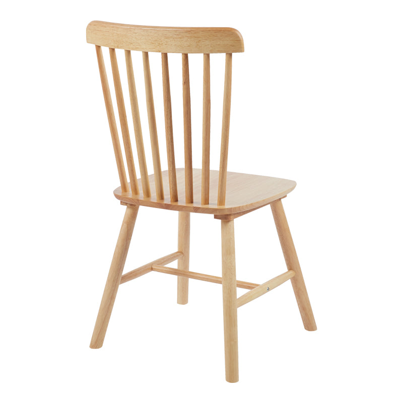 Melia pakoworld rubberwood chair in natural color 45x51x87cm