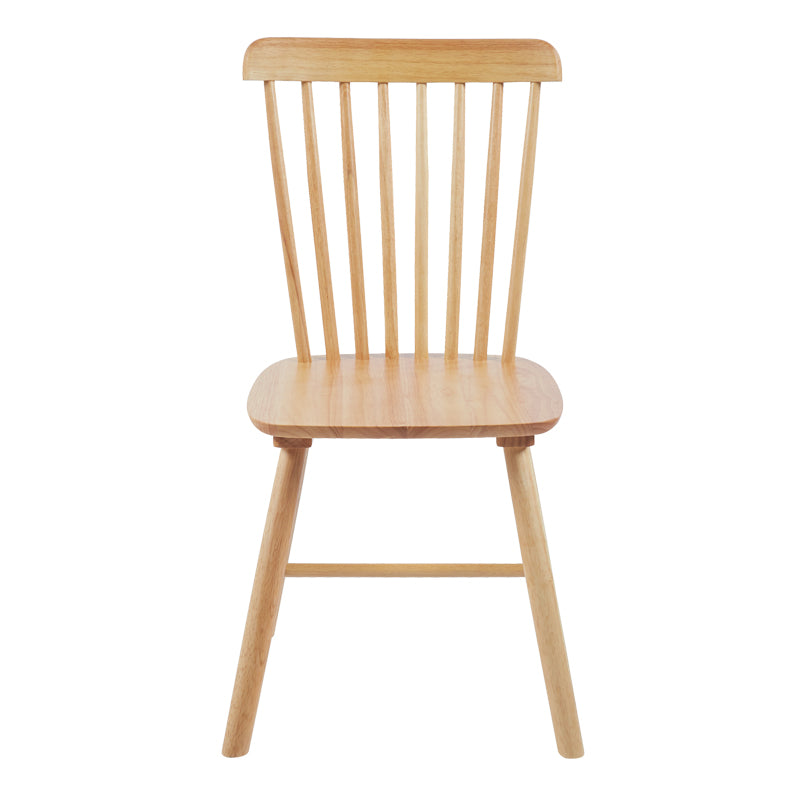 Melia pakoworld rubberwood chair in natural color 45x51x87cm
