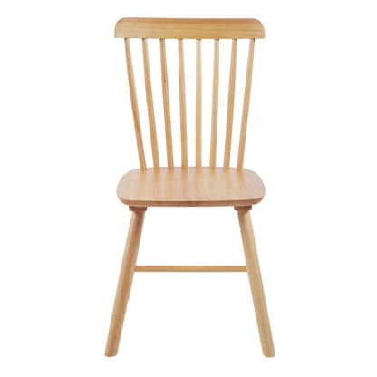 Melia pakoworld rubberwood chair in natural color 45x51x87cm