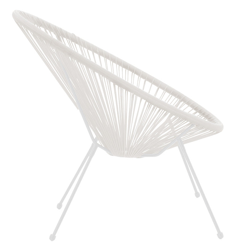 Acapulco Peru pakoworld armchair metal-pe in white color