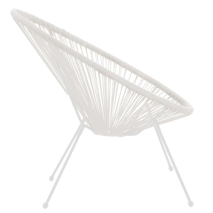 Acapulco Peru pakoworld armchair metal-pe in white color