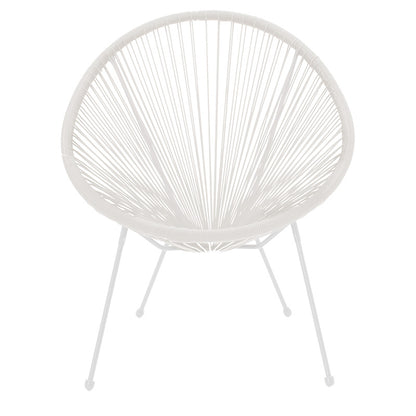 Acapulco Peru pakoworld armchair metal-pe in white color