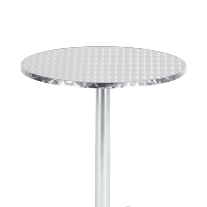 Table Lazo pakoworld chrome aluminium D60x70cm