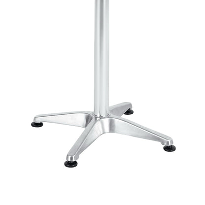 Table Lazo pakoworld chrome aluminium D60x70cm