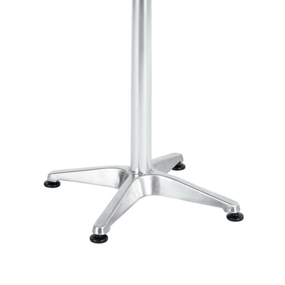 Table Lazo pakoworld chrome aluminium D70x70cm