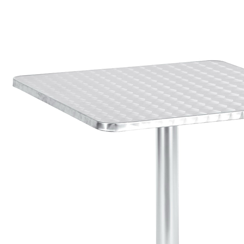 Table Lazo pakoworld chrome aluminium 60x60x70cm